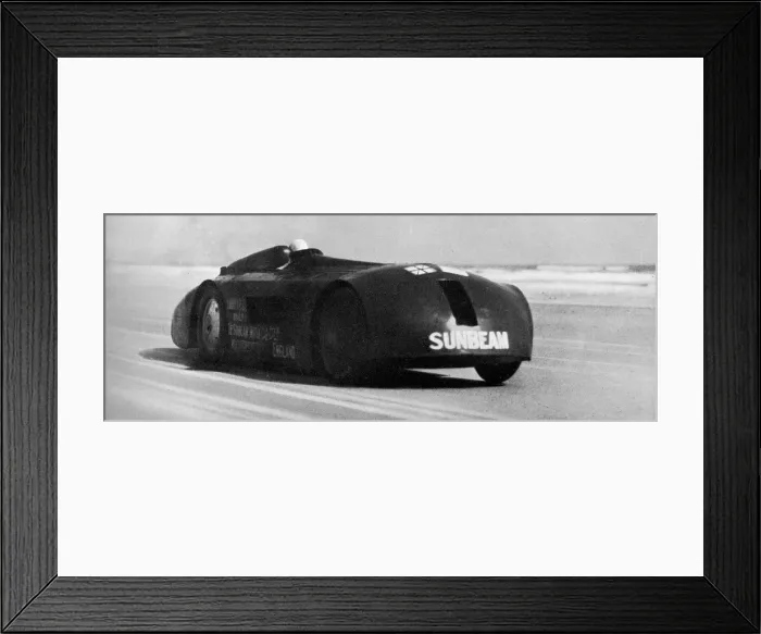 Framed Print : Henry Segrave - Sunbeam Mystery at Daytona Beach Framed Print : Henry Segrave - Sunbeam Mystery at Daytona Beach