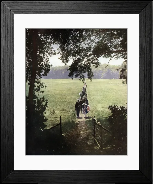 Framed Print : When the Sun Shines at Ascot