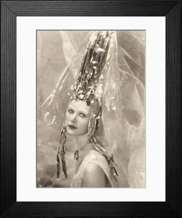 Framed Print : Mrs Ronald Armstrong-Jones in The Sketch Framed Print : Mrs Ronald Armstrong-Jones in The Sketch
