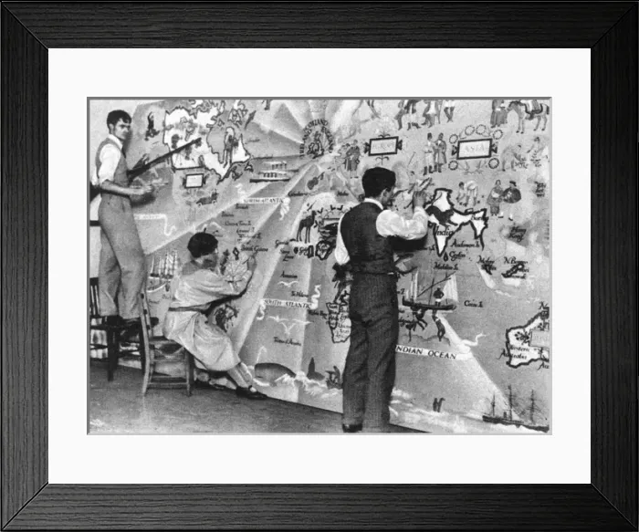 Framed Print : Photo of Stephen Bone in the Sketch Framed Print : Photo of Stephen Bone in the Sketch
