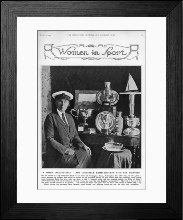 Framed Print : Photo of Lady Constance Baird Framed Print : Photo of Lady Constance Baird
