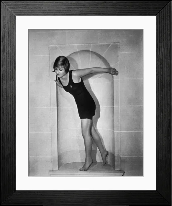 Framed Print : Photo of Miss Joan Murick