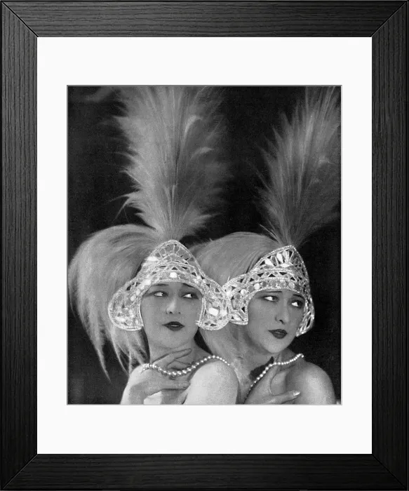 Framed Print : Photo of The Dolly Sisters Framed Print : Photo of The Dolly Sisters