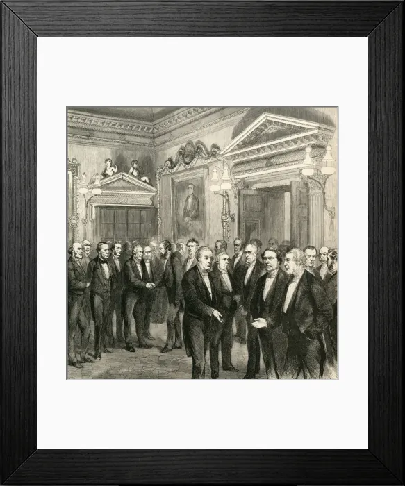 Framed Print : Soiree at the Royal Academy Framed Print : Soiree at the Royal Academy