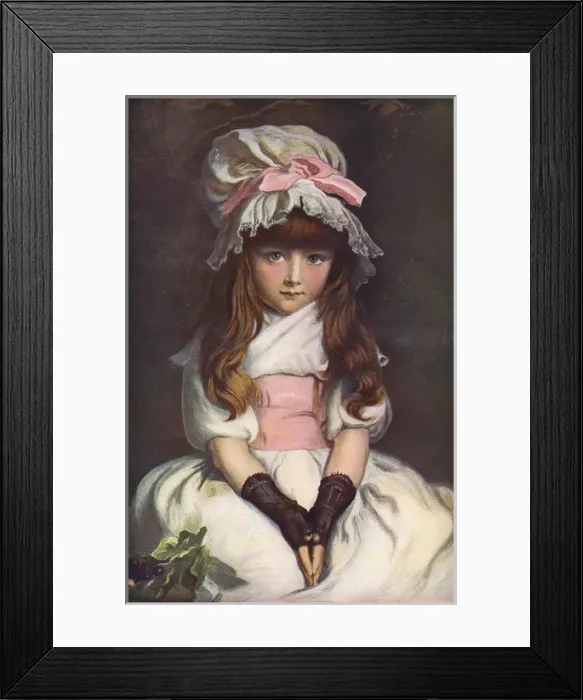 Framed Print : Cherry Ripe by John Millais