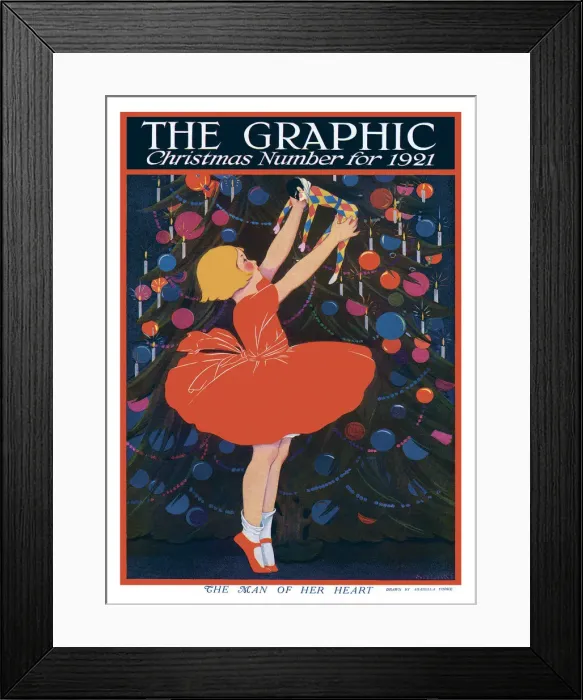 Framed Print : The Graphic Christmas Number 1921 front cover