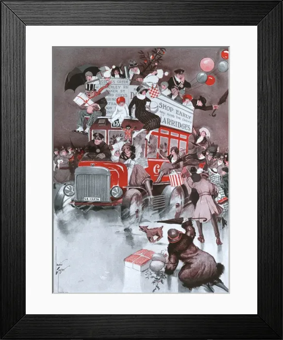 Framed Print : Christmas Shopping by Laurie Tayler Framed Print : Christmas Shopping by Laurie Tayler
