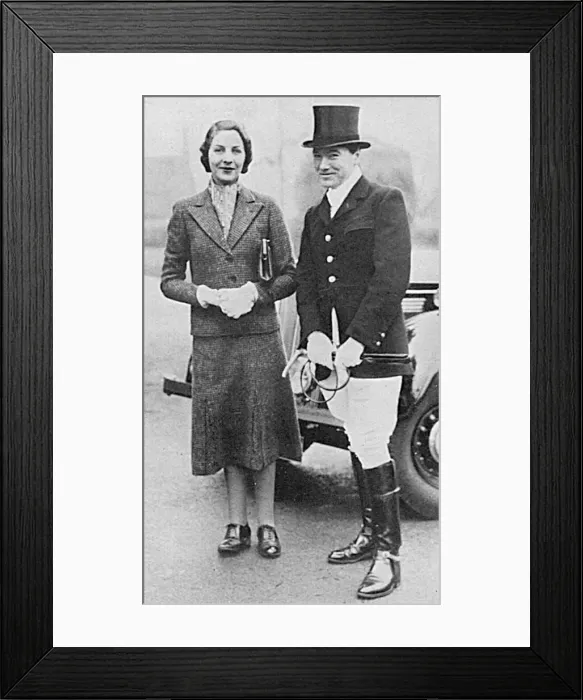 Framed Print : Mr and Mrs Derek Jackson (Pamela Mitford) Framed Print : Mr and Mrs Derek Jackson (Pamela Mitford)