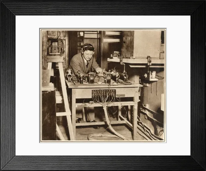 Framed Print : Splitting of the Atom - apparatus used by Dr J D Cockcroft Framed Print : Splitting of the Atom - apparatus used by Dr J D Cockcroft