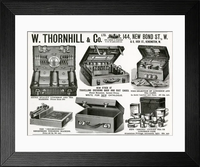 Framed Print : Advert for W. Thornhill & Co cases 1897 Advert for W. Thornhill & Co cases 1897 Framed Print : Advert for W. Thornhill & Co cases 1897 Advert for W. Thornhill & Co cases 1897