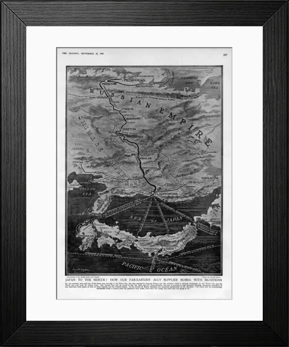 Framed Print : Munitions supply to Russia Framed Print : Munitions supply to Russia