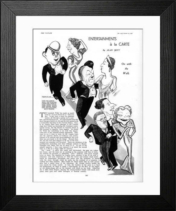 Framed Print : Doing the Lambeth Walk, 1938 Framed Print : Doing the Lambeth Walk, 1938