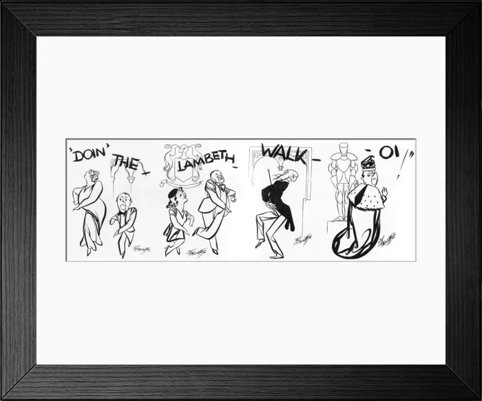 Framed Print : Doin the Lambeth Walk - Oi Framed Print : Doin the Lambeth Walk - Oi