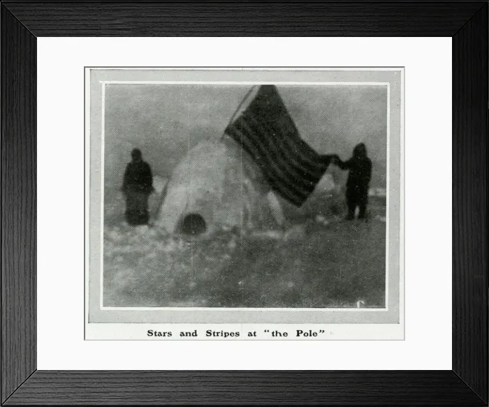 Framed Print : Dr. Frederick Cook photograph of Eskinmo companisions 1908 Framed Print : Dr. Frederick Cook photograph of Eskinmo companisions 1908
