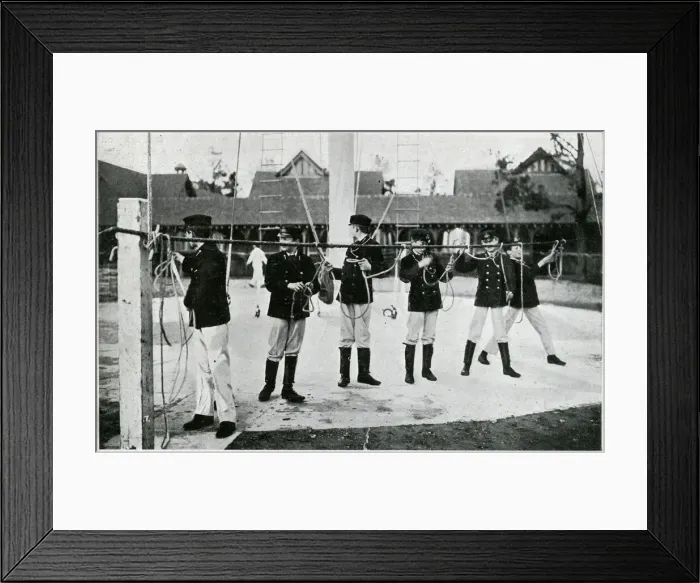 Framed Print : The Royal Naval College at Osborne 1905