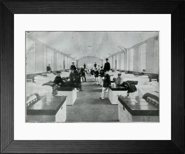 Framed Print : The Royal Naval College at Osborne 1905