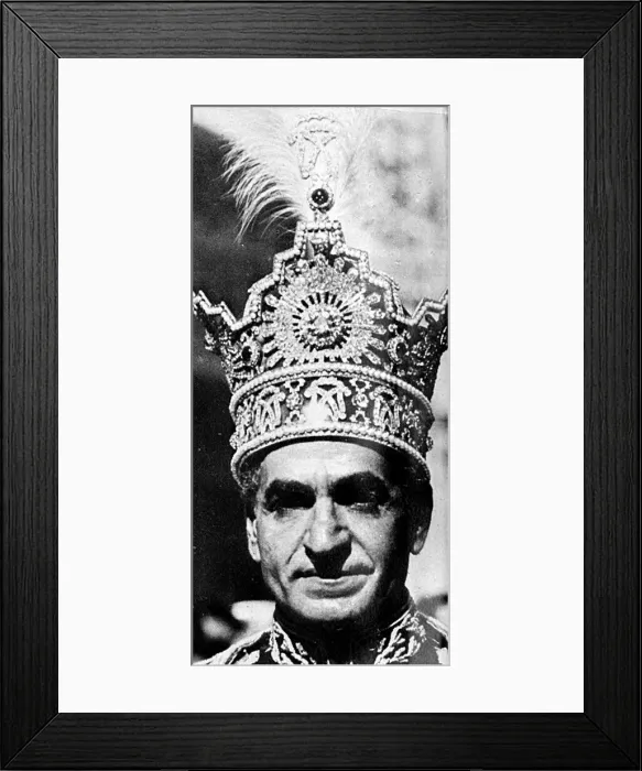 Framed Print : The Coronation of the Shah of Iran - Mohammad Reza Pahlavi Framed Print : The Coronation of the Shah of Iran - Mohammad Reza Pahlavi