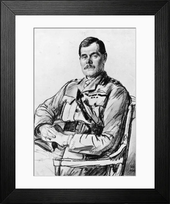 Framed Print : Major-General Hugh Montague Trenchard, DSO