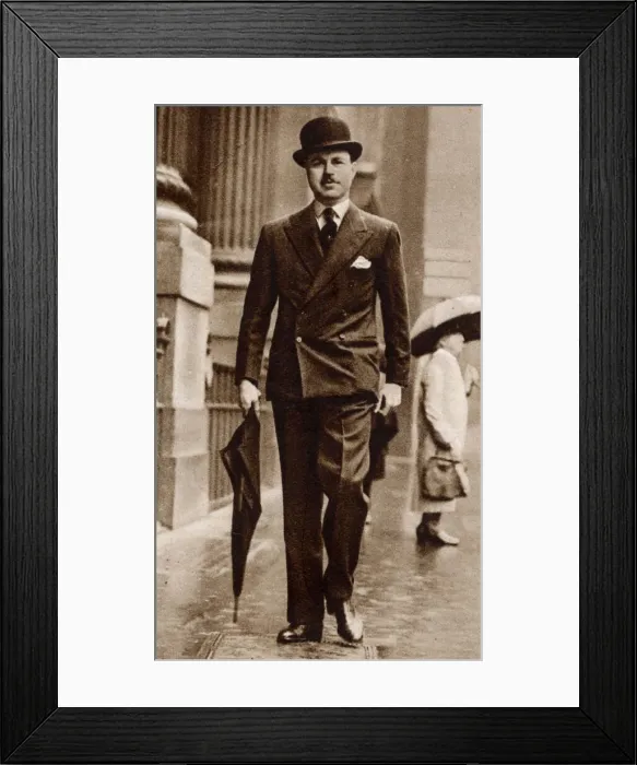 Framed Print : Mr Ernest Simpson, 2nd husband of Duchess of Windsor Framed Print : Mr Ernest Simpson, 2nd husband of Duchess of Windsor