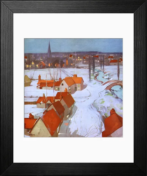 Framed Print : Christmas Eve by A. Davis Framed Print : Christmas Eve by A. Davis