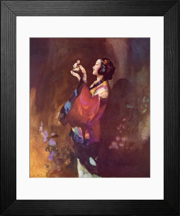 Framed Print : Jade by Charles Robinson Framed Print : Jade by Charles Robinson