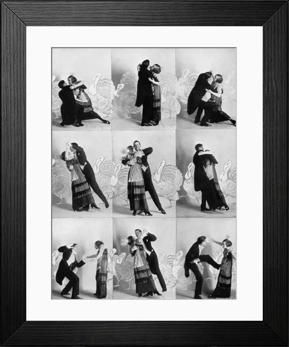 Framed Print : The Turkey Trot, 1912 Framed Print : The Turkey Trot, 1912