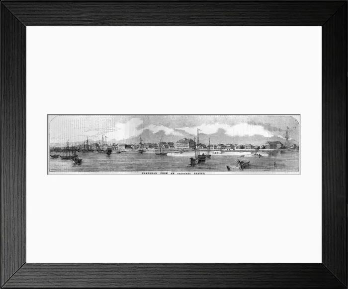 Framed Print : Shanghai panorama Framed Print : Shanghai panorama