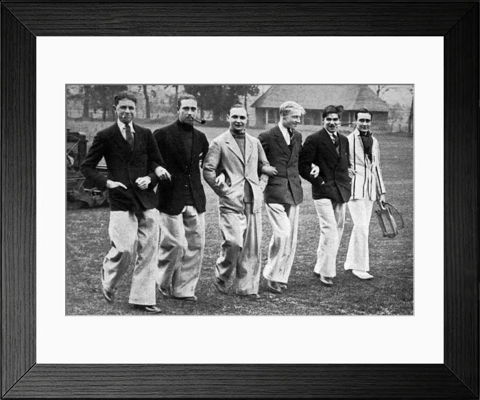 Framed Print : Cambridge students wearing Oxford bags Framed Print : Cambridge students wearing Oxford bags