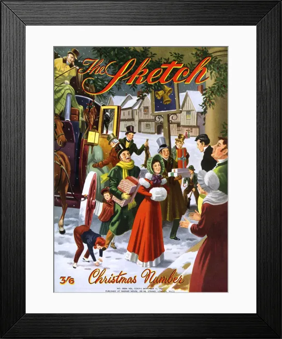Framed Print : Christmas 1952 by Harold White Framed Print : Christmas 1952 by Harold White