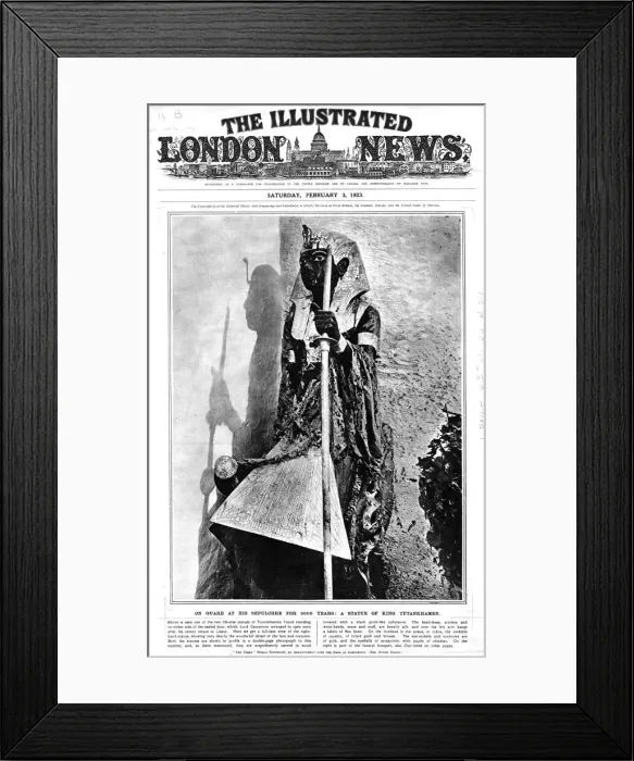 Framed Print : A statue of King Tutankhamun Framed Print : A statue of King Tutankhamun