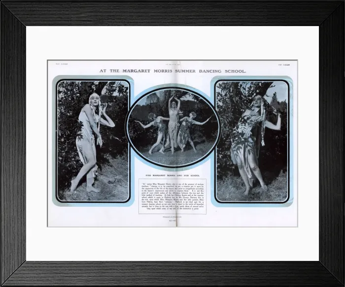 Framed Print : Margaret Morris Summer Dancing School Framed Print : Margaret Morris Summer Dancing School