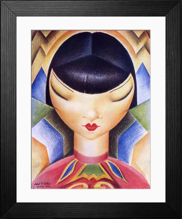 Framed Print : Anna May Wong by Autori Framed Print : Anna May Wong by Autori