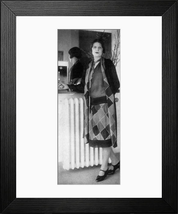 Framed Print : Dress design by Sonia Delaunay Framed Print : Dress design by Sonia Delaunay