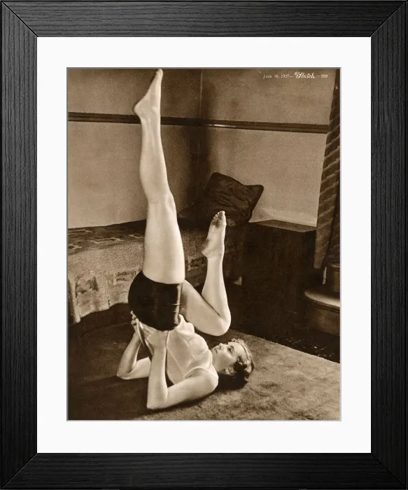 Framed Print : Womens League of Health & Beauty Framed Print : Womens League of Health & Beauty