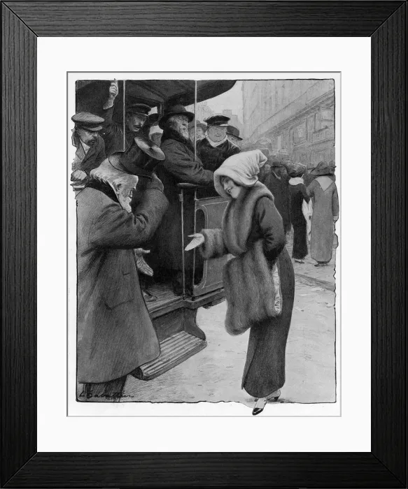 Framed Print : Gallantry in Paris Framed Print : Gallantry in Paris