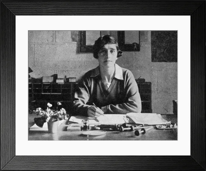 Framed Print : Miss Annette Ashberry, engineer
