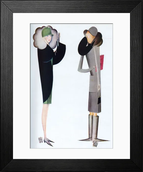 Framed Print : Englands New Voters, 1928 - Caricature by Garretto Framed Print : Englands New Voters, 1928 - Caricature by Garretto