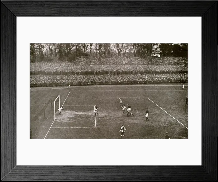 Framed Print : FA Cup Final at the Crystal Palace, 1910 Framed Print : FA Cup Final at the Crystal Palace, 1910