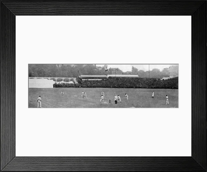 Framed Print : Cricket - England versus Australia at Lords, 1905 Framed Print : Cricket - England versus Australia at Lords, 1905