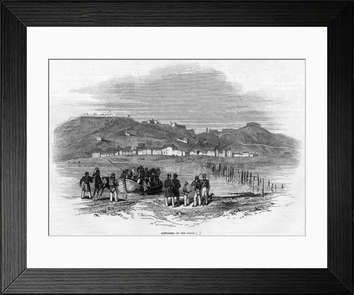 Framed Print : Santarem, on the Tagus