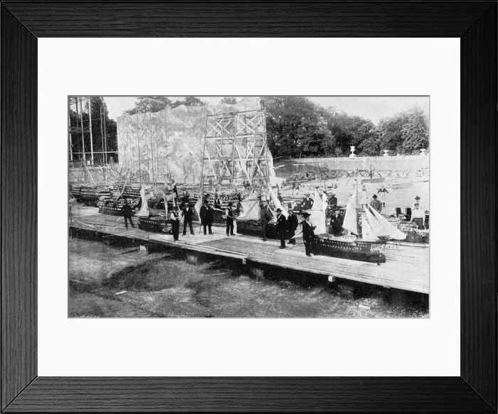 Framed Print : Naval and Military Exhibition, Crystal Palace, 1901 Framed Print : Naval and Military Exhibition, Crystal Palace, 1901