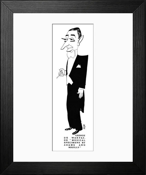 Framed Print : George de Warfaz in The Wind and the Rain Framed Print : George de Warfaz in The Wind and the Rain