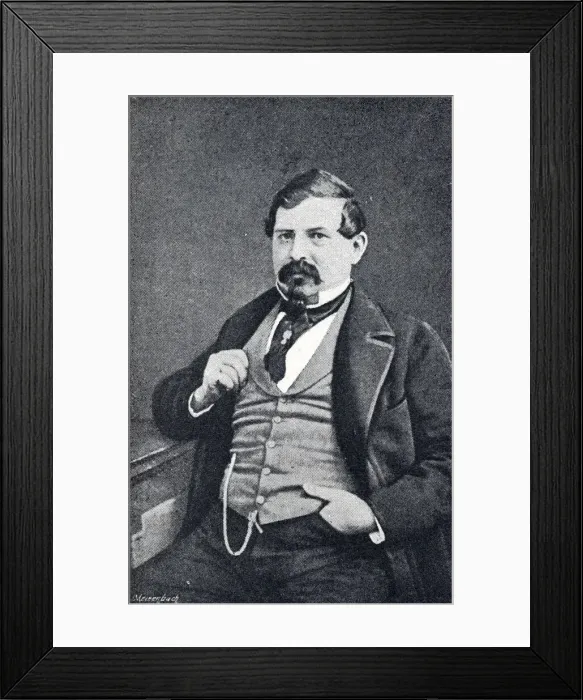 Framed Print : Charles Jamrach, London dealer in wildlife, birds and shells