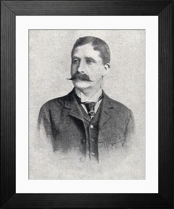 Framed Print : Albert E. Jamrach, London dealer in exotic wildlife