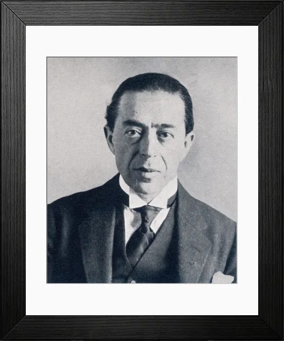 Framed Print : photograph of Sidney George Reilly