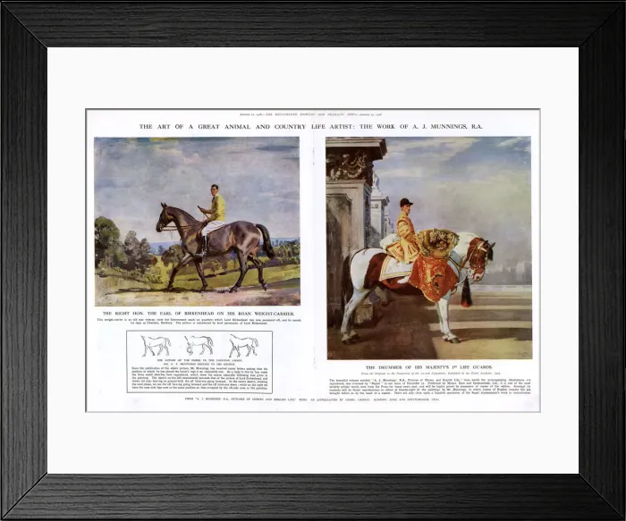 Framed Print : The Art of Alfred J Munnings R. A