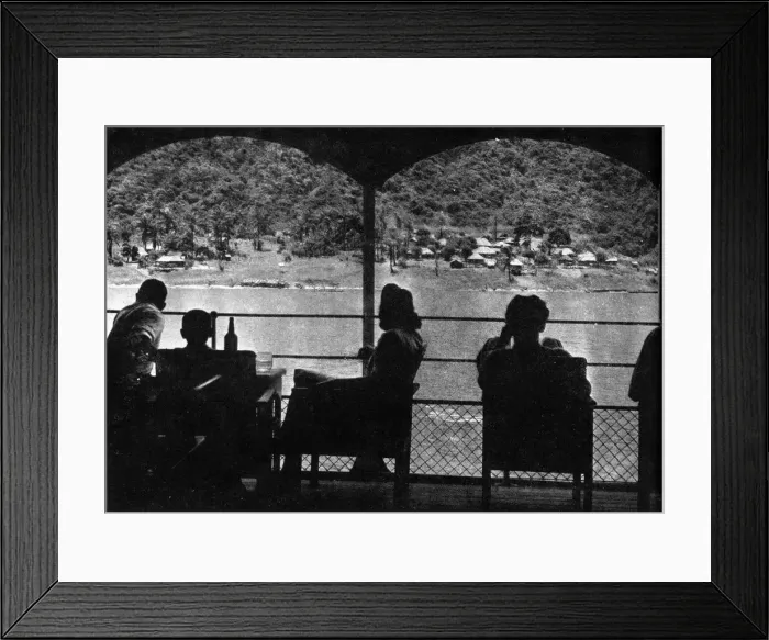 Framed Print : Queen Astrid steamer on the Congo River Framed Print : Queen Astrid steamer on the Congo River