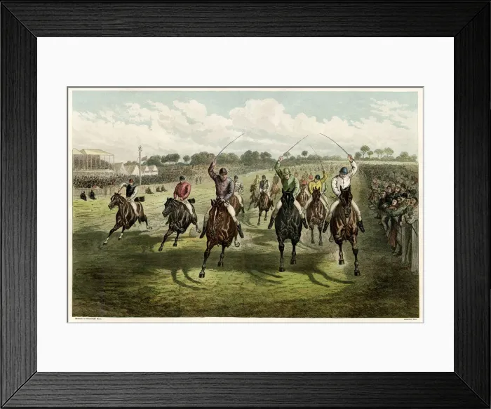 Framed Print : The Dream of The Derby 1875 Framed Print : The Dream of The Derby 1875