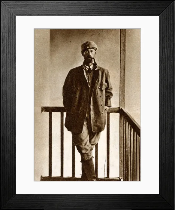 Framed Print : Colonel Percy Harrison Fawcett, explorer Framed Print : Colonel Percy Harrison Fawcett, explorer