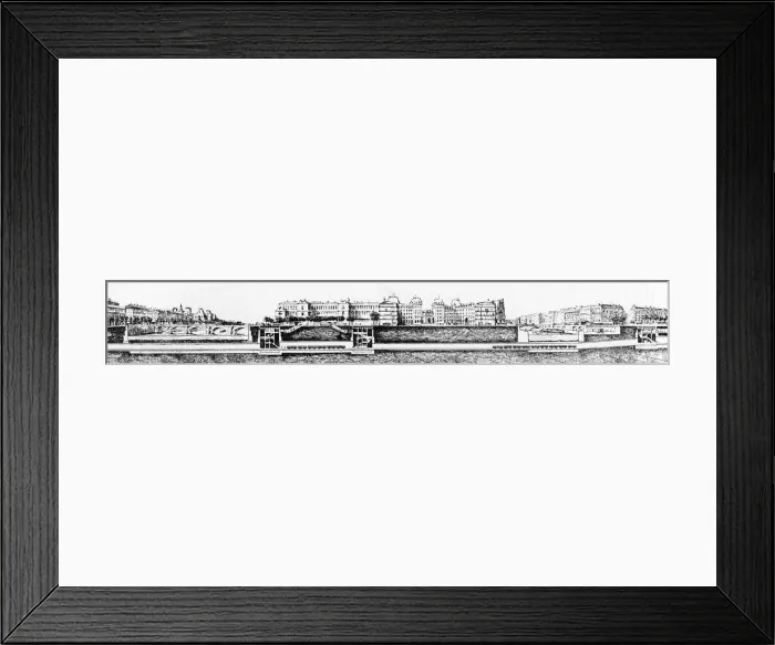 Framed Print : The new tunnel under the Seine Framed Print : The new tunnel under the Seine